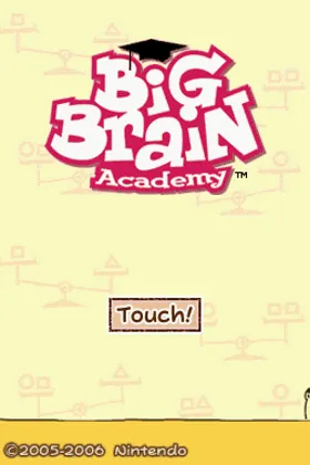 Big Brain Academy (USA) (Demo) (Kiosk) screen shot title